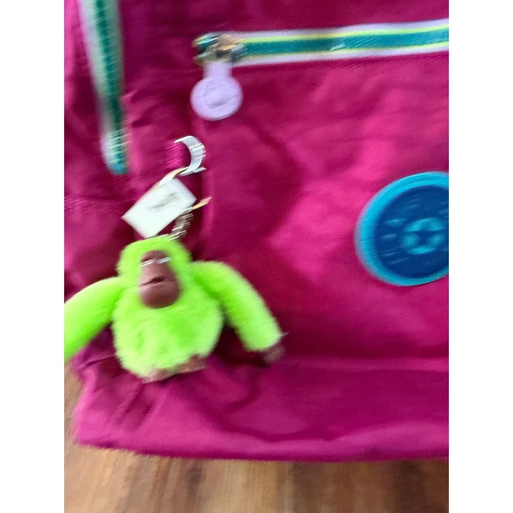 Kipling Micah Laptop Backpack Purple Fig WB KI9184 Recycled Lining NWT